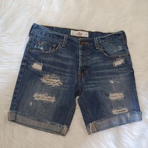 Distressed Hollister Shorts